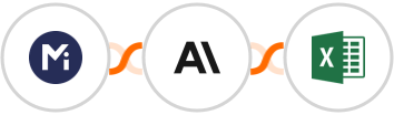 Mightyforms + Anthropic (Claude) + Microsoft Excel Integration