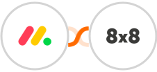 Monday.com + 8x8 Integration
