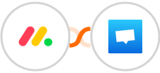 Monday.com + Crisp Integration