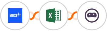 Moskit + Microsoft Excel + Browse AI Integration