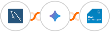 MySQL + Gemini AI + Documentero Integration