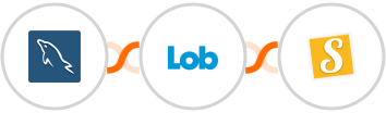 MySQL + Lob + Stannp Integration