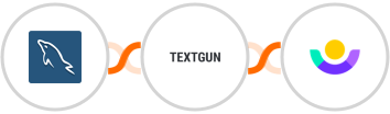 MySQL + Textgun SMS + Customer.io Integration