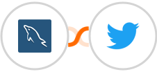 MySQL + Twitter Integration