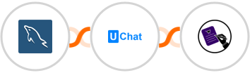 MySQL + UChat + CLOSEM  Integration