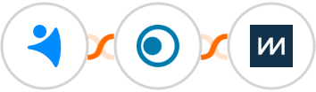 NetHunt CRM + Clickatell + ChartMogul Integration