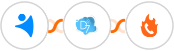 NetHunt CRM + D7 SMS + PhoneBurner Integration