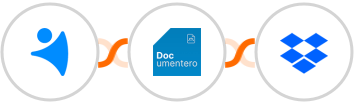 NetHunt CRM + Documentero + Dropbox Integration