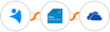 NetHunt CRM + Documentero + OneDrive Integration