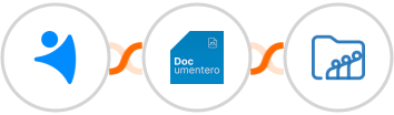 NetHunt CRM + Documentero + Zoho Workdrive Integration