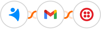 NetHunt CRM + Gmail + Twilio Integration