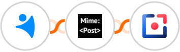 NetHunt CRM + MimePost + Tomba Integration