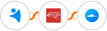 NetHunt CRM + SMS Alert + Mailercloud Integration