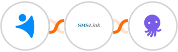 NetHunt CRM + SMSLink  + EmailOctopus Integration
