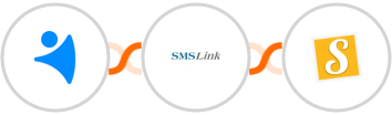 NetHunt CRM + SMSLink  + Stannp Integration