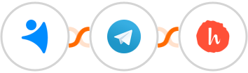 NetHunt CRM + Telegram + Handwrytten Integration