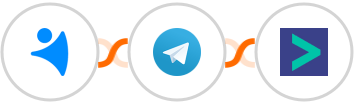 NetHunt CRM + Telegram + Hyperise Integration