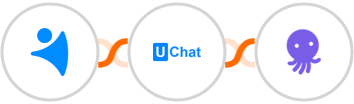 NetHunt CRM + UChat + EmailOctopus Integration