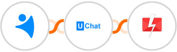 NetHunt CRM + UChat + Fast2SMS Integration