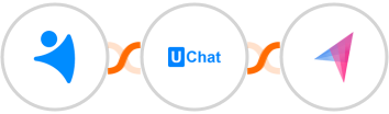 NetHunt CRM + UChat + Klenty Integration