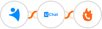 NetHunt CRM + UChat + PhoneBurner Integration