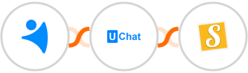 NetHunt CRM + UChat + Stannp Integration
