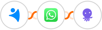 NetHunt CRM + WhatsApp + EmailOctopus Integration