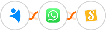 NetHunt CRM + WhatsApp + Stannp Integration