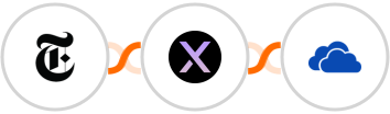 New York Times + AgentX + OneDrive Integration