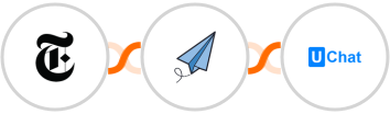 New York Times + APITemplate.io + UChat Integration