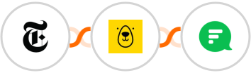 New York Times + Bannerbear + Flock Integration