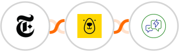 New York Times + Bannerbear + WA.Team Integration