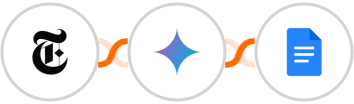 New York Times + Gemini AI + Google Docs Integration