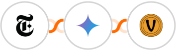 New York Times + Gemini AI + Vybit Notifications Integration
