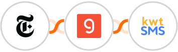 New York Times + Groq + kwtSMS Integration