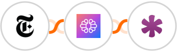 New York Times + TextCortex AI + Knack Integration