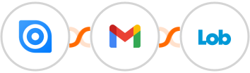 Ninox + Gmail + Lob Integration