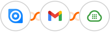 Ninox + Gmail + Plivo Integration