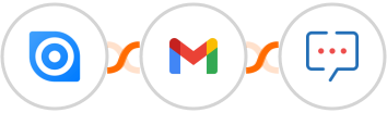 Ninox + Gmail + Zoho Cliq Integration