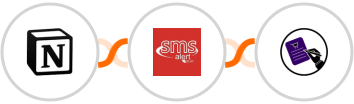 Notion + SMS Alert + CLOSEM  Integration