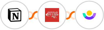 Notion + SMS Alert + Customer.io Integration