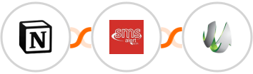 Notion + SMS Alert + SharpSpring Integration