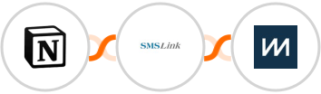 Notion + SMSLink  + ChartMogul Integration