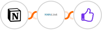 Notion + SMSLink  + ProveSource Integration
