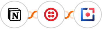 Notion + Twilio + Tomba Integration