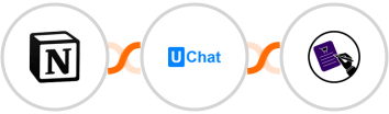 Notion + UChat + CLOSEM  Integration