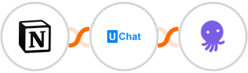 Notion + UChat + EmailOctopus Integration