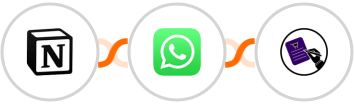 Notion + WhatsApp + CLOSEM  Integration