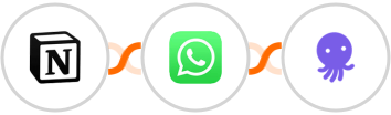 Notion + WhatsApp + EmailOctopus Integration