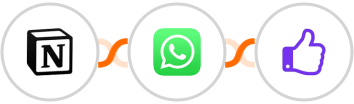 Notion + WhatsApp + ProveSource Integration